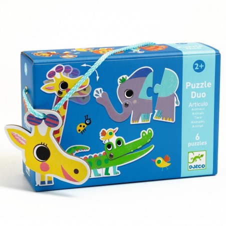 Puzzle Duo - Articulo Animaux