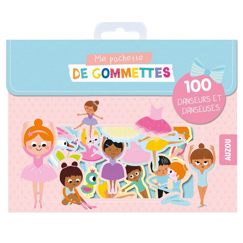 Ma Pochette de Gommettes - 100 danseurs et danseuses