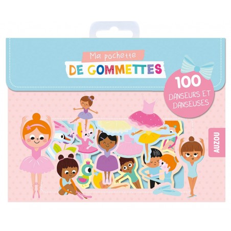 Ma pochette de gommettes - 100 danseurs et danseuses