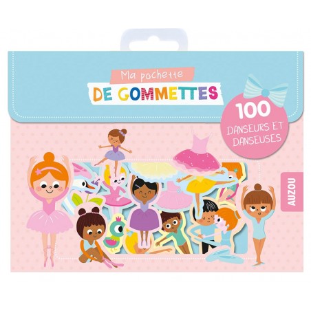 Ma Pochette de Gommettes - 100 danseurs et danseuses