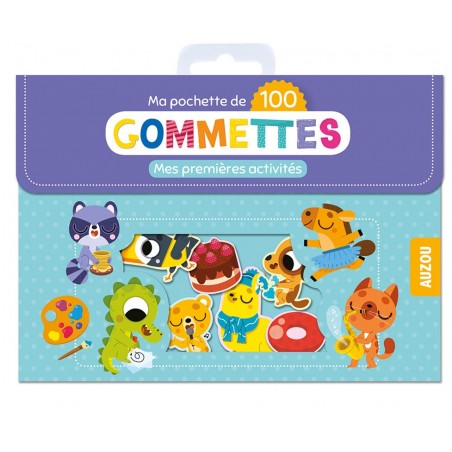 Ma Pochette de 100 Gommettes - Mes Premieres Activites