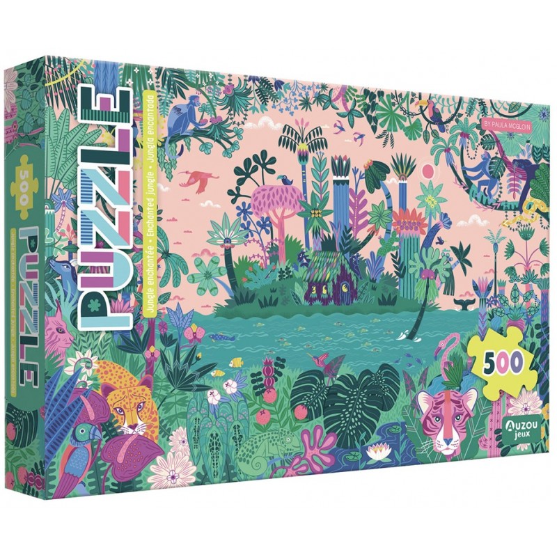 Puzzle 500 Pcs - Jungle Enchantee