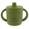 Tasse d'apprentissage en silicone - Mr. Dino