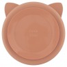 Assiette avec ventouse en silicone et compartiments - Mrs. Cat