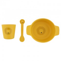 Set repas en silicone - Mr. Lion