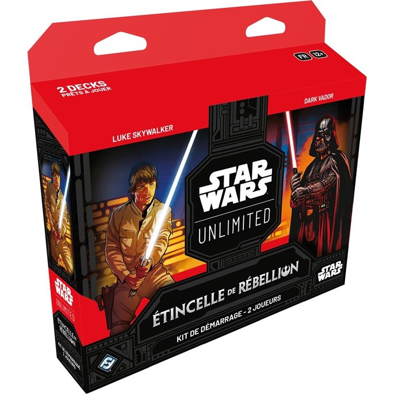 Star Wars Unlimited - Etincelle de Rébellion : Kit de démarrage