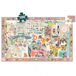 Puzzle Observation - La petite boutique Djeco 100 pcs