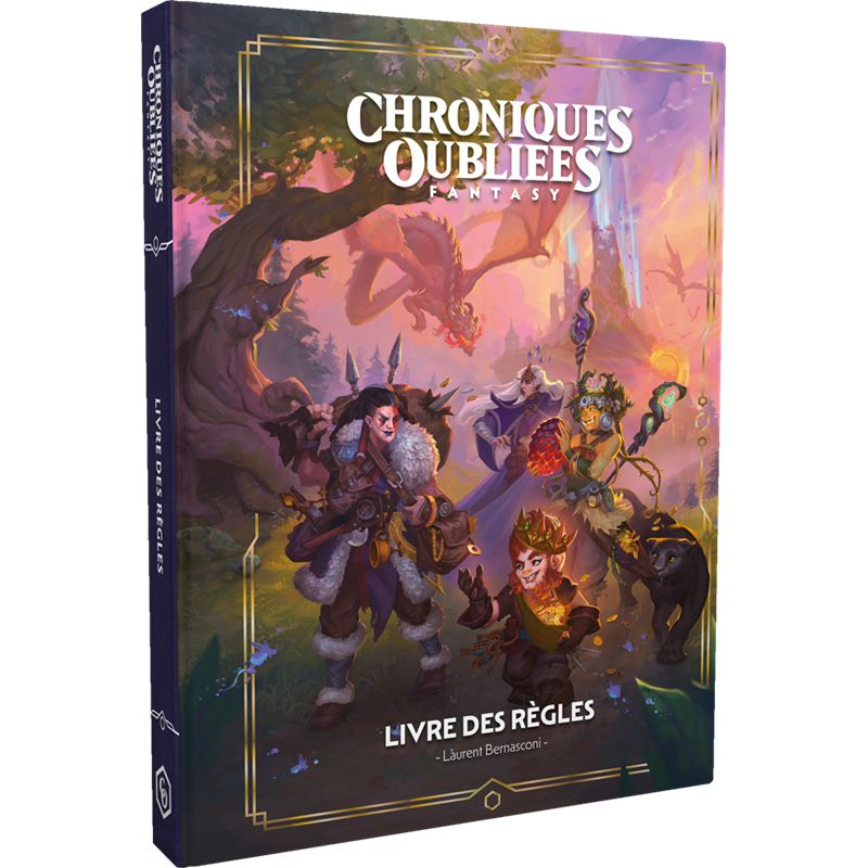 Chroniques oubliées fantasy - Livre des règles (souple)