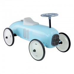 Porteur Metal Vintage - Bleu Tendre