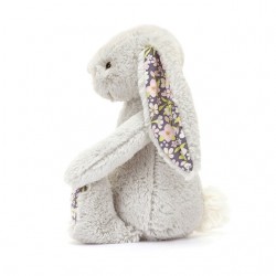 Peluche Small Blossom Silver Bunny 'Bloom'