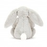 Peluche Small Blossom Silver Bunny 'Bloom'