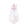 Gilet Avec Capuche Licorne - 3/4 Ans