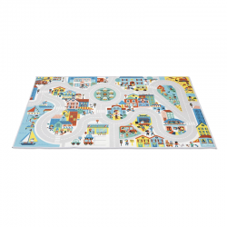 Tapis avec circuit Ville - Cross Roads