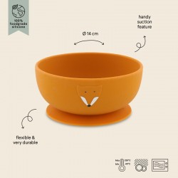 Bol en silicone avec ventouse - Mr. Fox