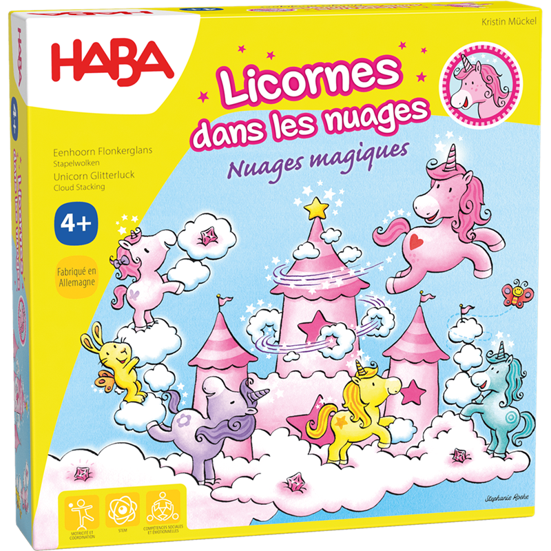 Licornes dans les nuages - Nuages magiques