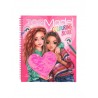 Top Model - Album à colorier avec paillettes