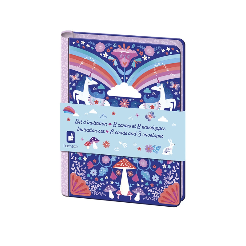 Set d'invitations Licorne - Dreamland