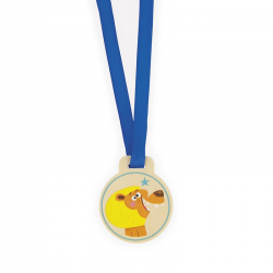 Medailles en bois - Applepop