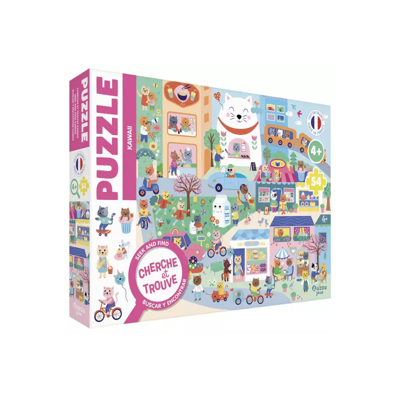 Puzzle Cherche et trouve - Kawaii