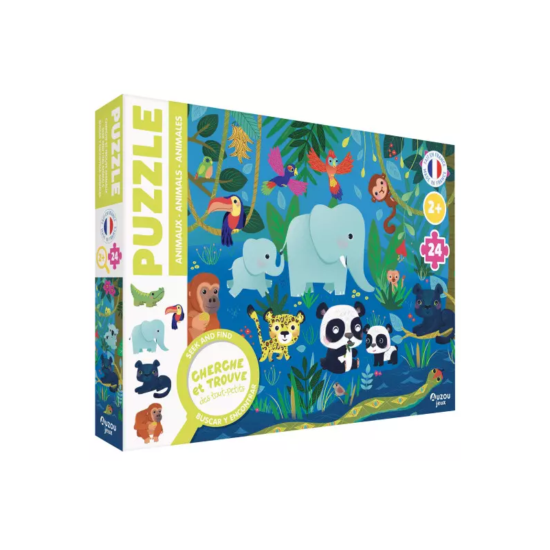 Puzzle Cherche et trouve - Animaux