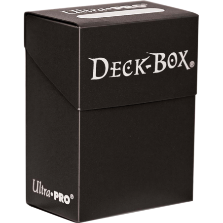 Deck Box 75 cartes noir nacré -  Ultra PRO