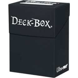 Deck Box 75 cartes noir nacré -  Ultra PRO
