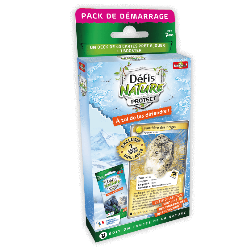 Défis Nature Protect - Pack de démarrage Panthère des neiges