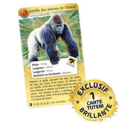 Défis Nature Protect - Pack de démarrage Gorille des plaines de l'Ouest