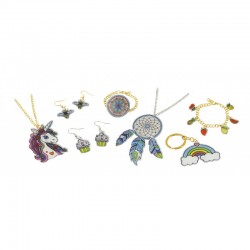 7 Bijoux Plastique Fou