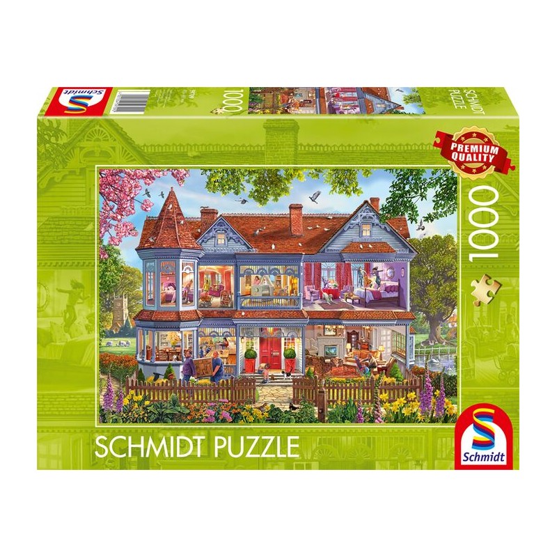 Puzzle 1000 Pcs - La Maison Au Printemps