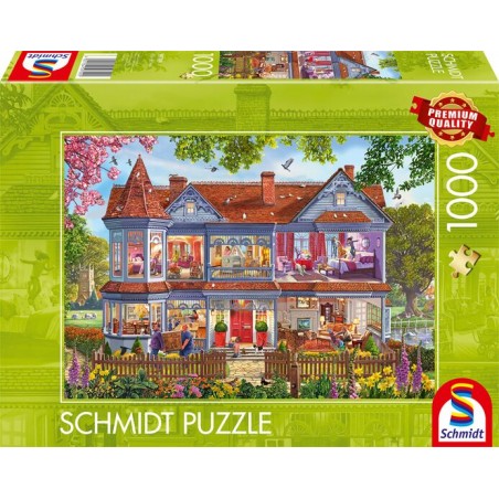 Puzzle 1000 Pcs - La Maison Au Printemps