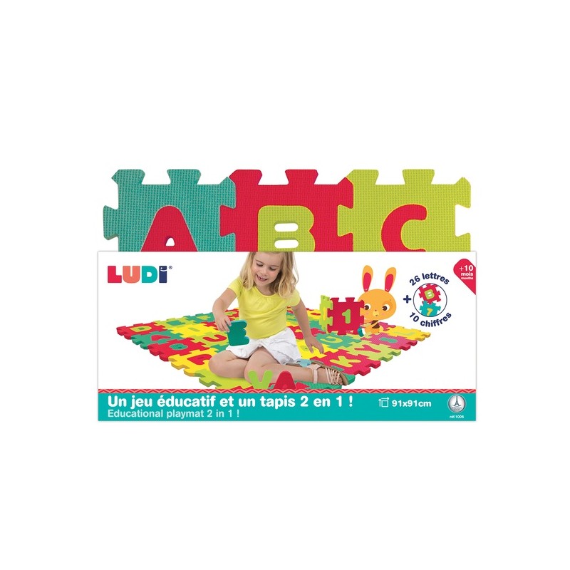 Dalles en Mousse - Lettres et Chiffres