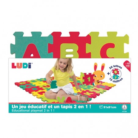 Dalles en Mousse - Lettres et Chiffres