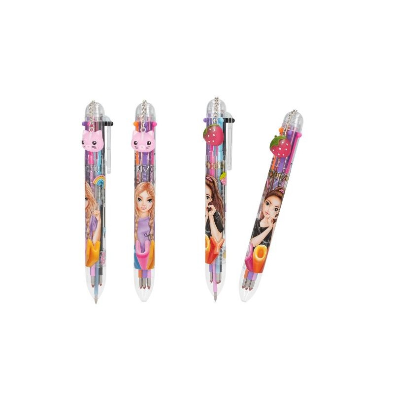 Top Model - Stylo Gel 6 Couleurs