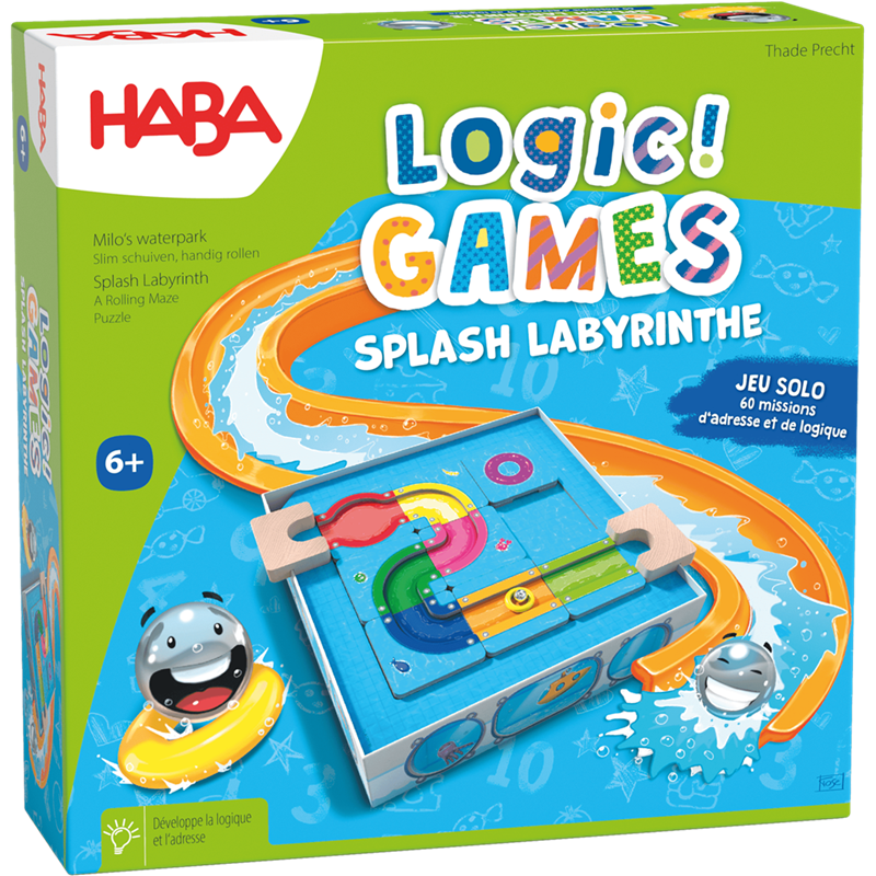 Logic! GAMES : Splash labyrinthe