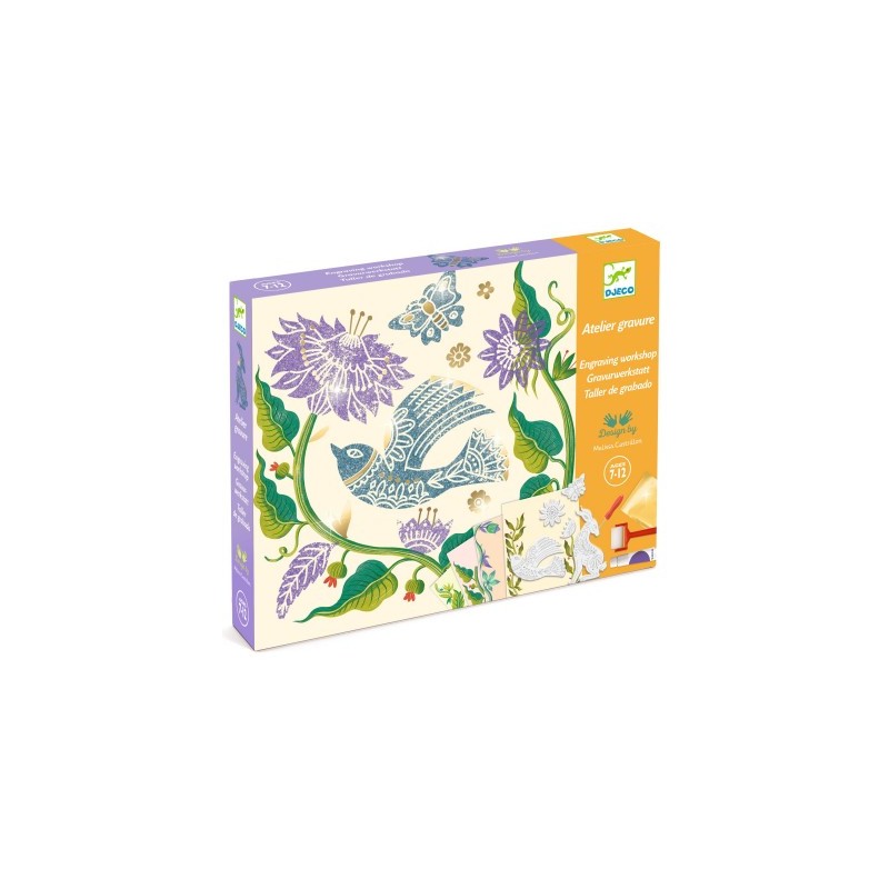 Atelier Gravure - Passiflore