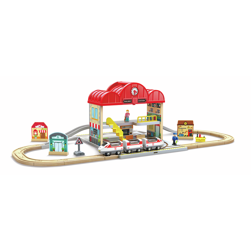 Coffret circuit de train portable