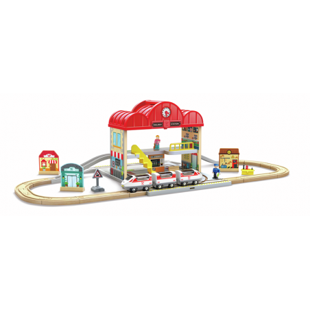 Coffret circuit de train portable