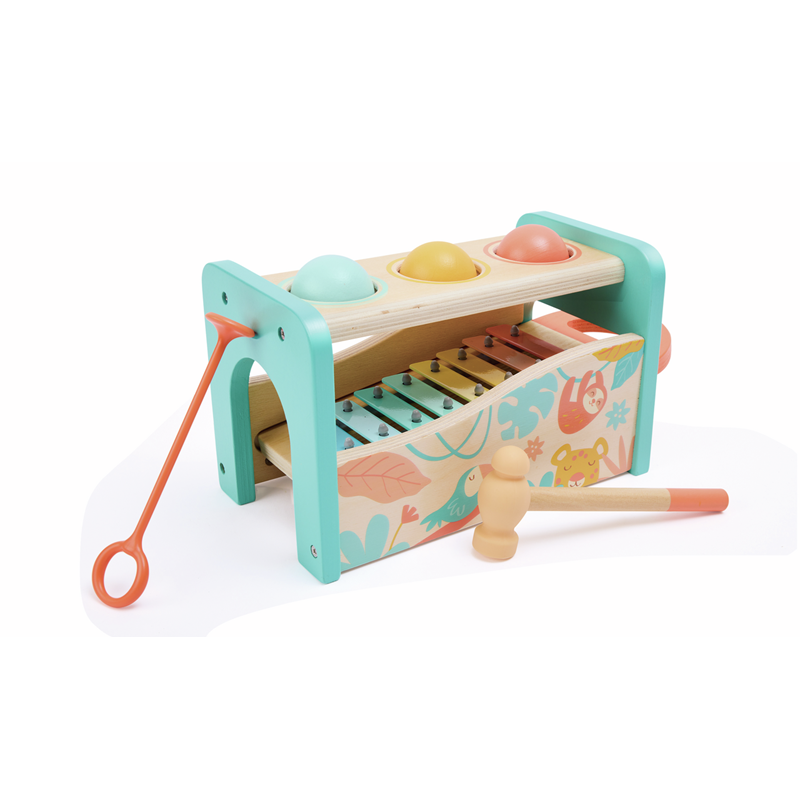 Banc à marteler Jungle