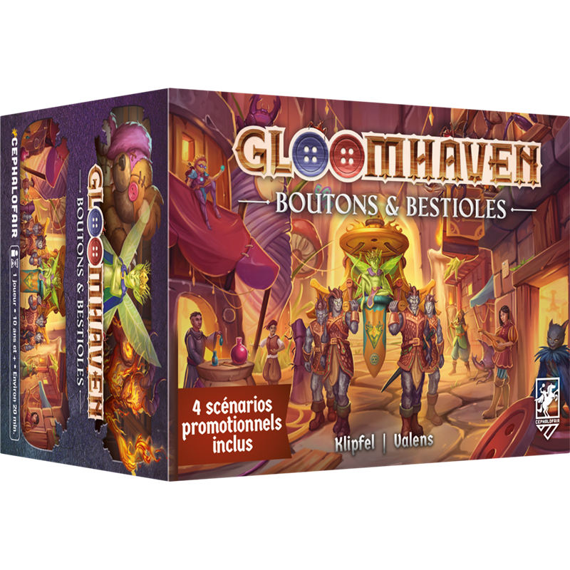 Gloomhaven : Boutons & Bestioles