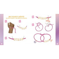 Ma boîte à bijoux - Mon accumulation de bracelets sirène