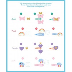 Mon semainier de barettes arc-en-ciel