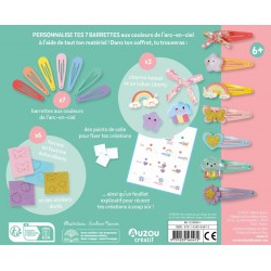 Mon semainier de barettes arc-en-ciel