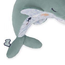 Peluche bien-être dauphin 24 cm