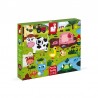 Puzzle tactile - Les animaux de la ferme