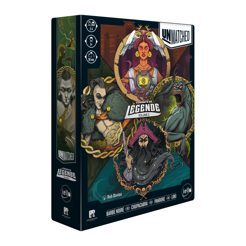 Unmatched - Combat de légendes vol 3