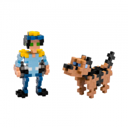 Plus-Plus Tube Policier - 100 Pcs