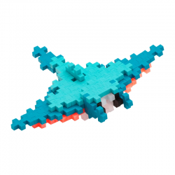 Plus-Plus Tube Raie Manta - 100 Pcs