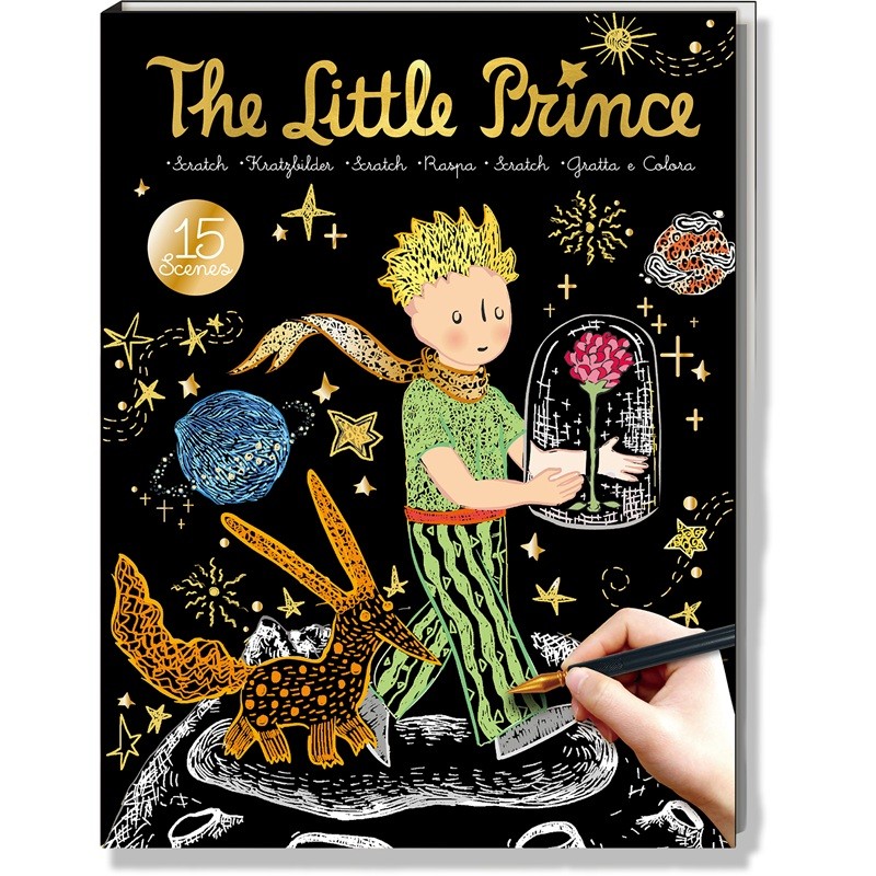Livre à gratter Le Petit Prince