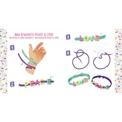 Mes bracelets Peace & Love